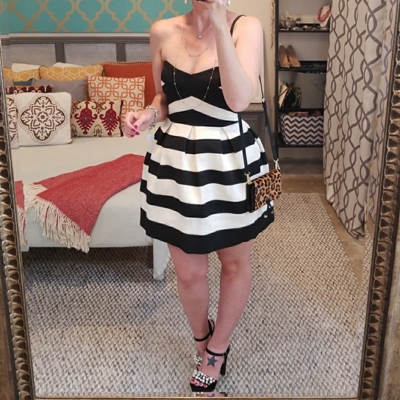 BCBGMaxAzria Dresses & Skirts - BNWT BCBGMaxAzria Bandage Fit and Flair Mini Dress